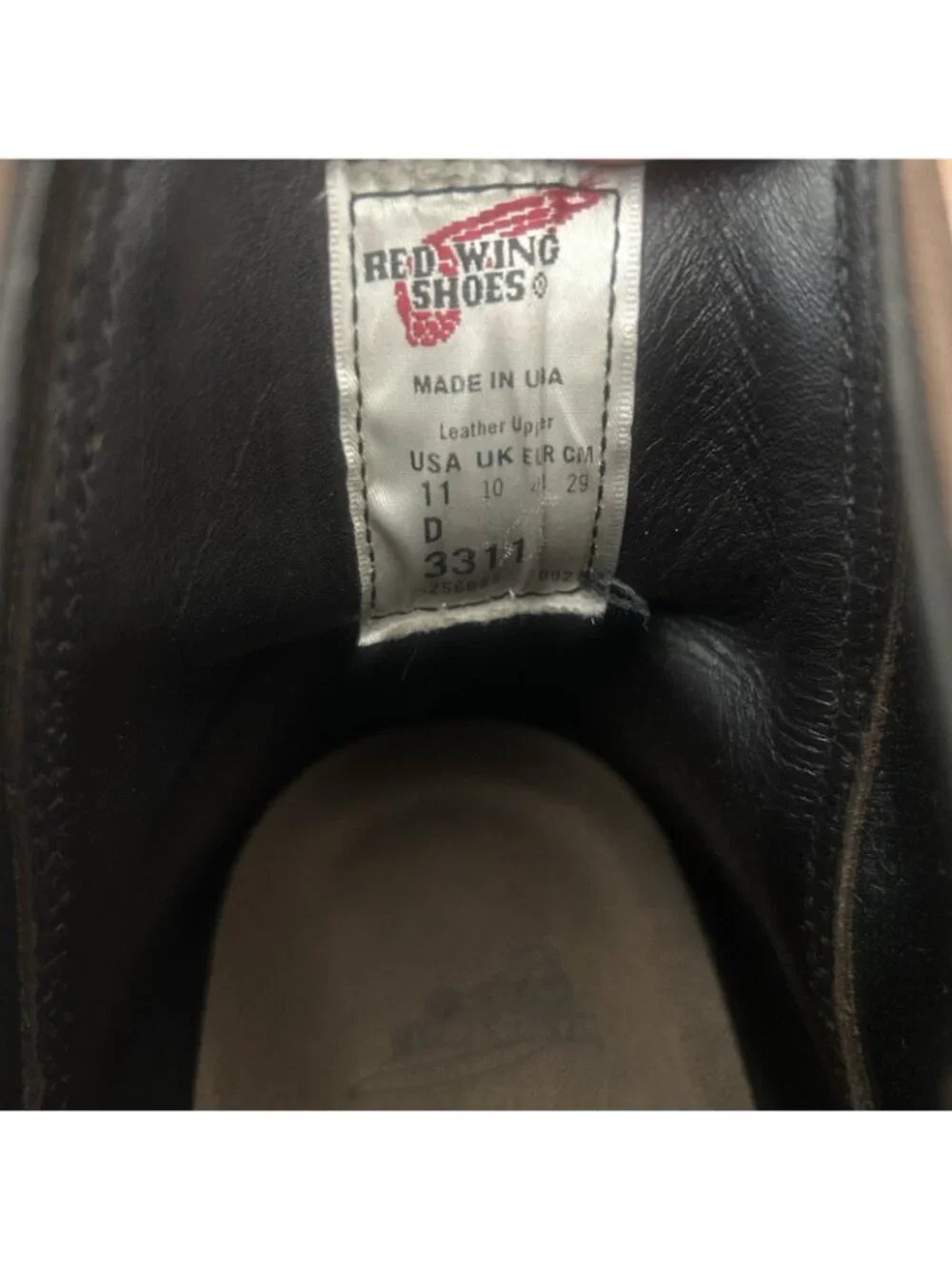 Red Wing 3311 Heritage Weekender Chelsea Plain Toe Work Boots Mens 11 D